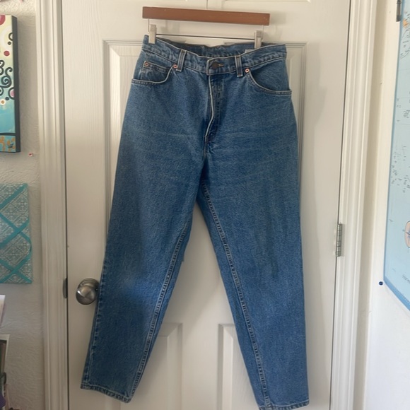 Vintage 70s Levi’s Orange Tab high waisted flares 30x36 - Picture 5 of 7